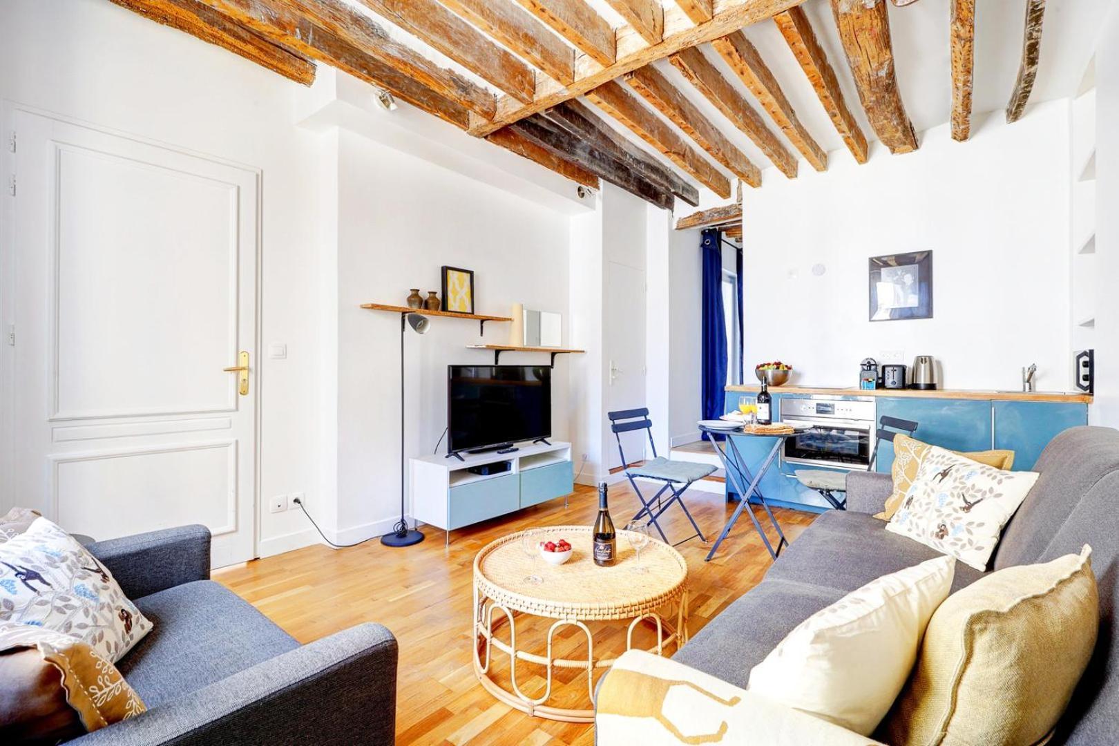 Bluestay 283 - Superbe Appartement Dans Le Marais Paris Exteriör bild